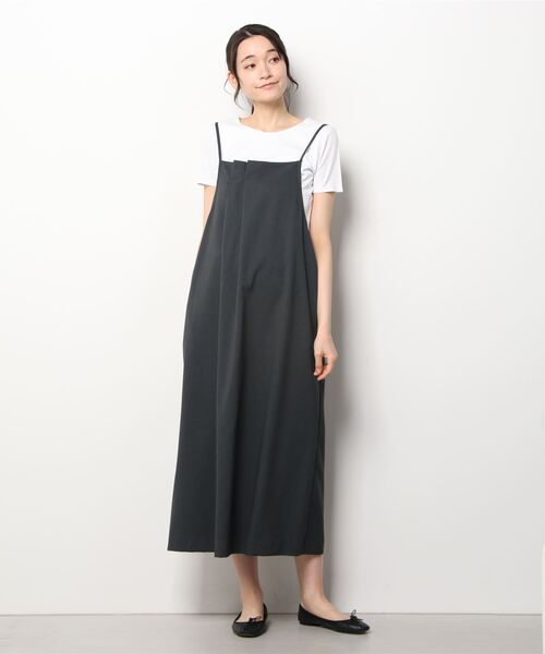 MARW UNITED ARROWS」 キャミソールワンピース 38 ダークグレー  