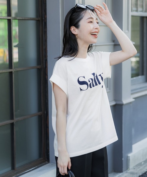 coca tシャツ フレンチスリーブロゴTシャツ レディース