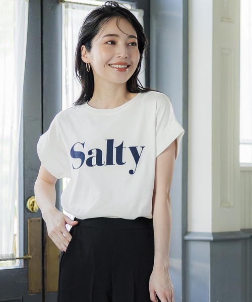 coca tシャツ フレンチスリーブロゴTシャツ レディース