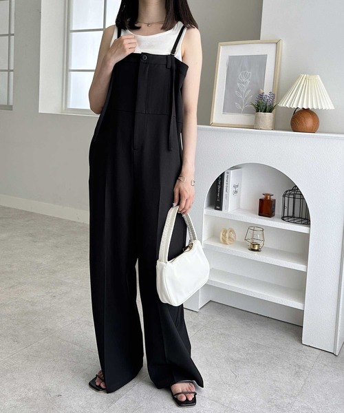 サロペット・オーバーオール・オールインワン Bibiy. GABRIELLE ALL-IN-ONE BLACK BIBIY. MADE | GABRIELLE ALL-IN-ONE BLACK｜Bibiy.