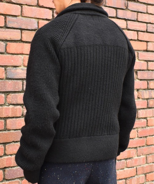 Noen（ノエン） セーター ニット フルジップアップニットセーター