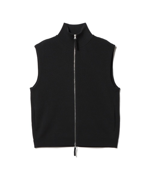 エストネーション ネイビー ノースリーブ ベスト ジレ WEB限定/OUTLET