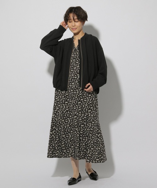 Elura ワンピース 「低身長サイズあり」2WAYフラワープリント