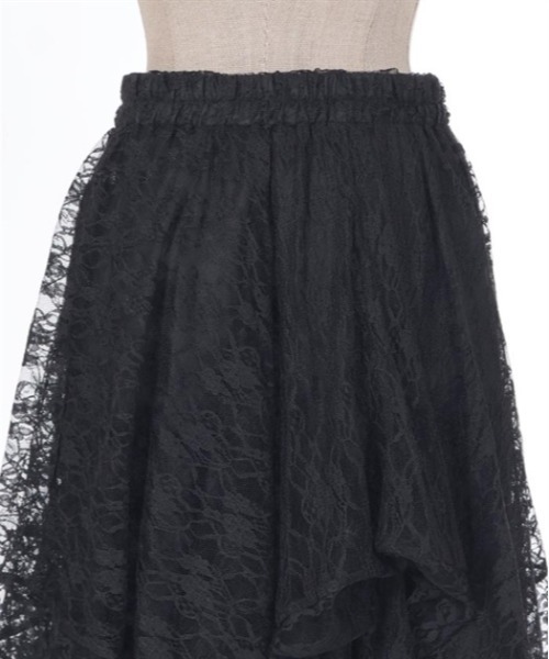 CHICWISH★イレヘムレースレイヤードラッフルスカート☆ 01_001.jpg