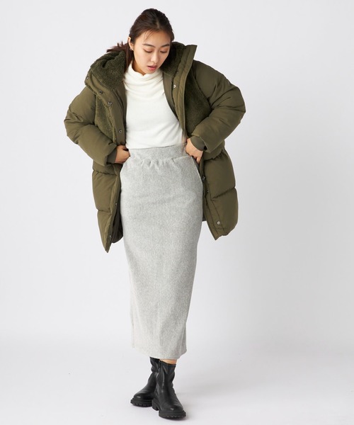 【新品未使用品】23区 オリーブグリーン ロングダウンジャケット Ocean Pacific（オーシャンパシフィック） ダウンコート ダウン