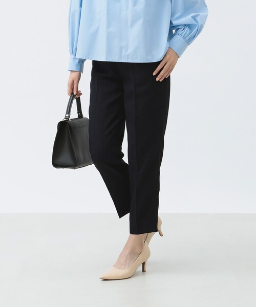 B：MING by BEAMS スラックス パンツ 「オフィス・フォーマル