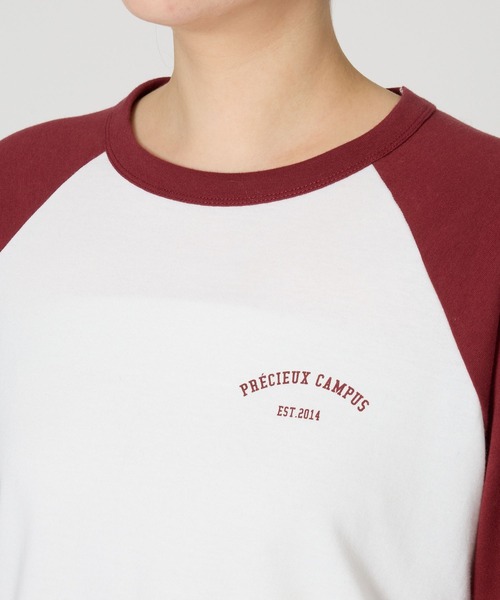 プラダロンT Sサイズ BABYLONE tシャツ バイカラーラグランロンT レディース