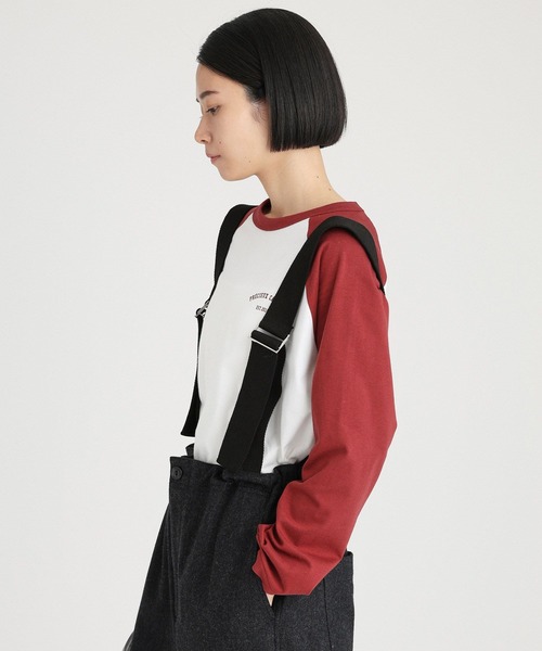 プラダロンT Sサイズ BABYLONE tシャツ バイカラーラグランロンT レディース