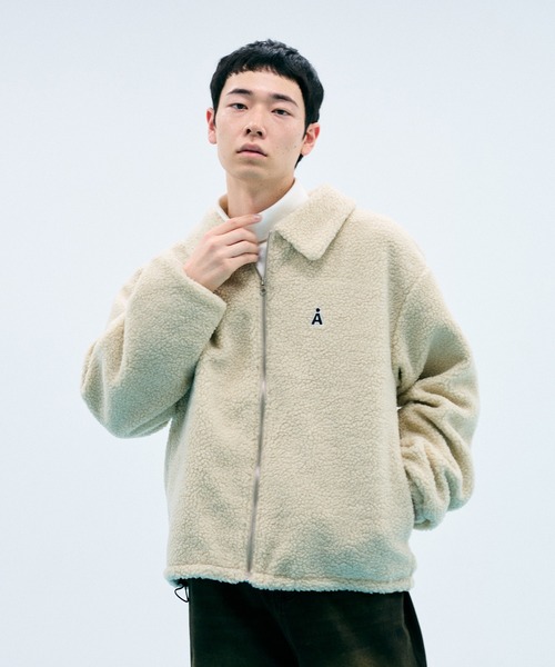 ALAND ブルゾン アウター 「UNISEX」ALAND／Aロゴワッペンボア