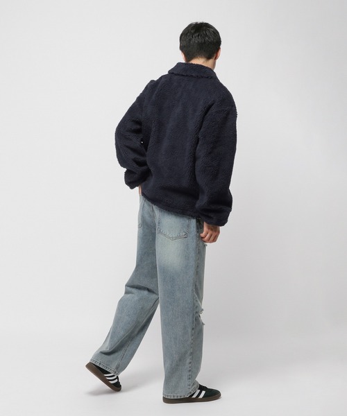 ALAND ブルゾン アウター 「UNISEX」ALAND／Aロゴワッペンボア