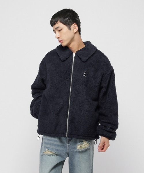 ALAND ブルゾン アウター 「UNISEX」ALAND／Aロゴワッペンボア