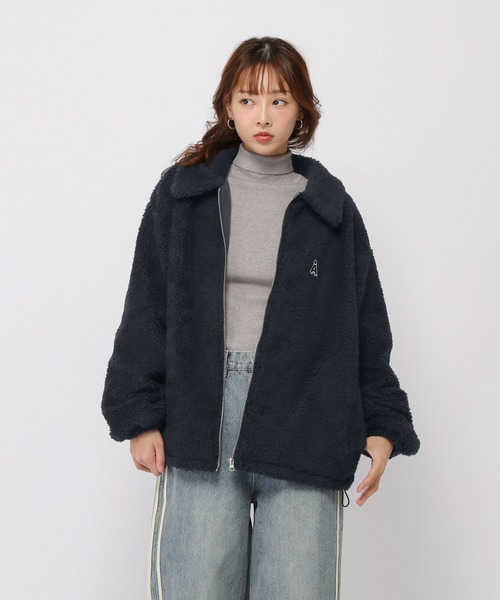 ALAND ブルゾン アウター 「UNISEX」ALAND／Aロゴワッペンボア