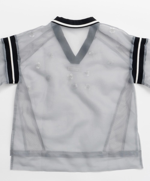 プランクプロジェクト Tシャツ カットソー ビジュー 長袖 袖変形 F ベージュ PRANK PROJECT（プランクプロジェクト） ビジューユニフォームトップス