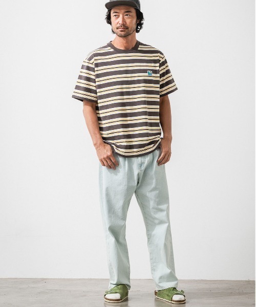 OFFSHORE（オフショア） tシャツ VINTAGE SURF BORDER TEE メンズ