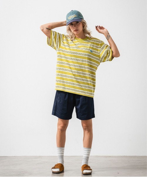 OFFSHORE（オフショア） tシャツ VINTAGE SURF BORDER TEE メンズ