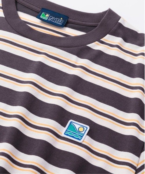 OFFSHORE（オフショア） tシャツ VINTAGE SURF BORDER TEE メンズ