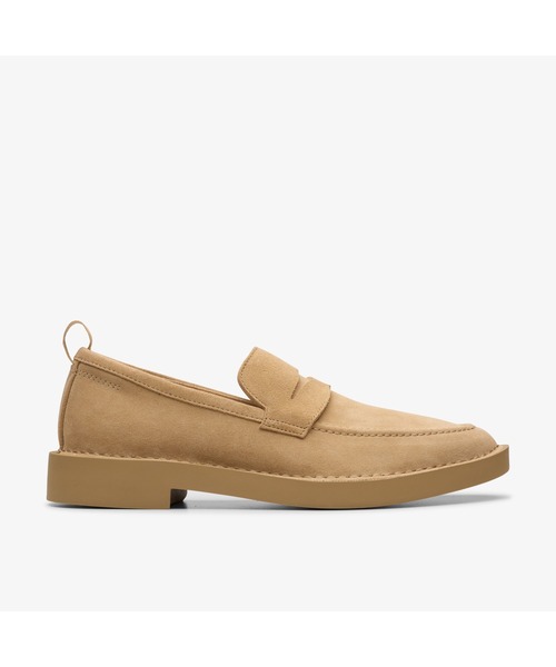Clarks ローファー Martock Lo / マートックロー（ダークサンド