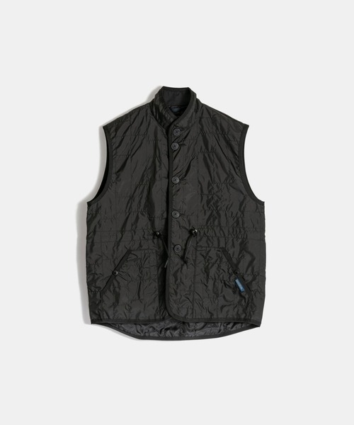 LAVENHAM（ラベンハム） ベスト ジレ 夏 Unwadded Gathered Waist