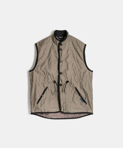 LAVENHAM（ラベンハム） ベスト ジレ 夏 Unwadded Gathered Waist