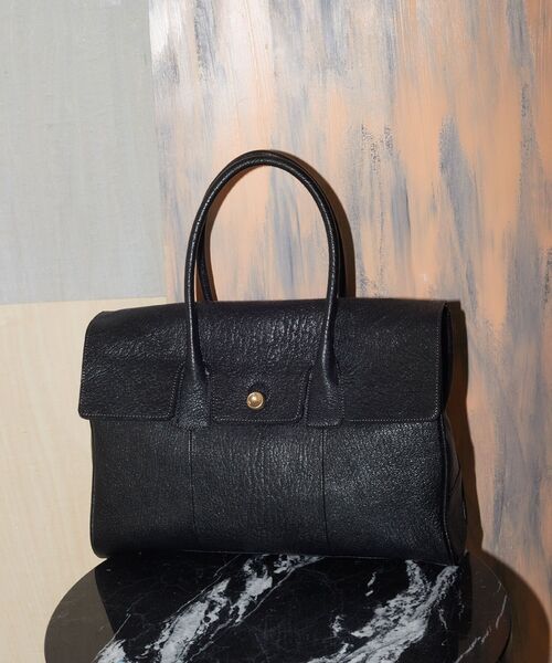 TOFF & LOADSTONE 黒 合成皮革 バッグ 保存袋付き TOFF&LOADSTONE トートバッグ ルーフ フィヨルドゴート メンズ