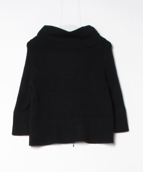 theory luxeセオリーリュクス　フーディニットカーディガン　38　現行品 theory luxe（セオリーリュクス） 7分袖ニットカーディガン 38