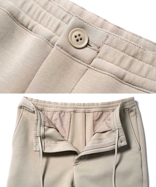 m*6様 W double polyester pants パンツ スラックス JIGGYS SHOP（ジギーズショップ） パンツ ダブルフェイス イージー