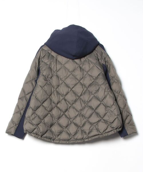 「MARECHAL TERRE」 ダウンジャケット MEDIUM ネイビー レディース_画像2