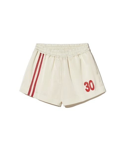Kijun パンツ Kijun/キジュン Line Satin Shorts ショーツ
