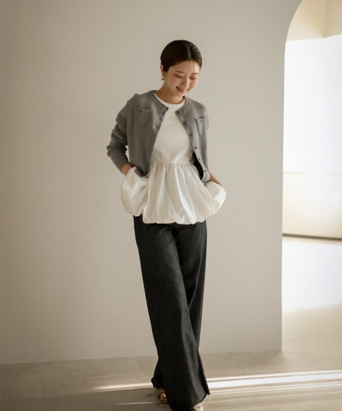 ENC タンクトップ ノースリーブ 「動画あり」docking padded balloon