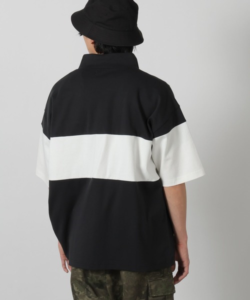 tシャツ パネルハーフZIPロゴＴ / 283481 メンズ | LAKOLE | 17