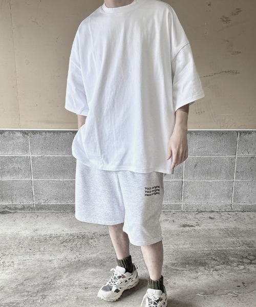 YACA（ヤーカ） ワイドパンツ スウェットパンツ ジャージ Logo Print