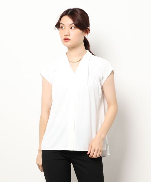 PINKY&DIANNE 「PINKY&DIANNE」 ノースリーブブラウス 38 ホワイト  