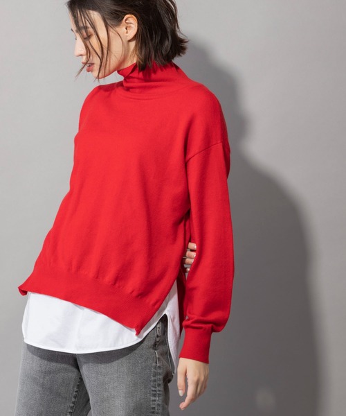 「Munich」 タートルネックニット FREE ベージュ レディース_画像4