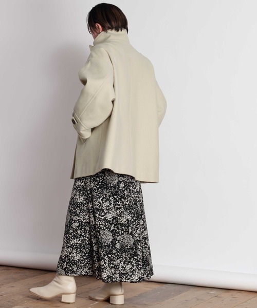 「cepo」 コート M オフホワイト レディース_画像5