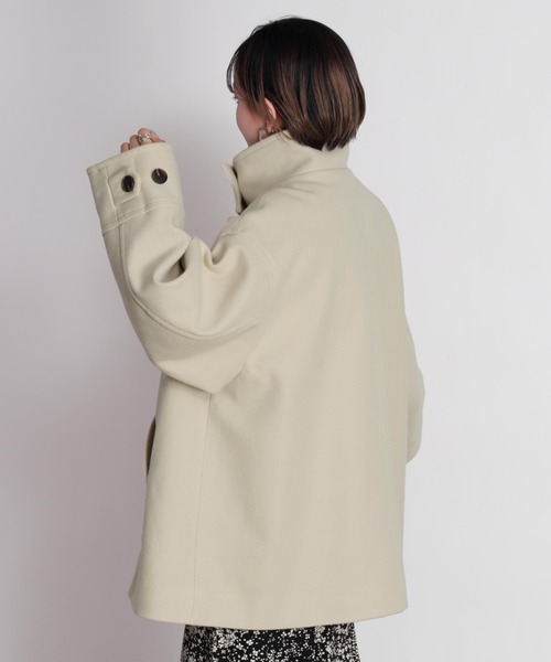 「cepo」 コート M オフホワイト レディース_画像7