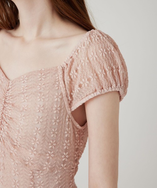 DEICY ワンピース ストレッチレースロングワンピース : ZOZOTOWN