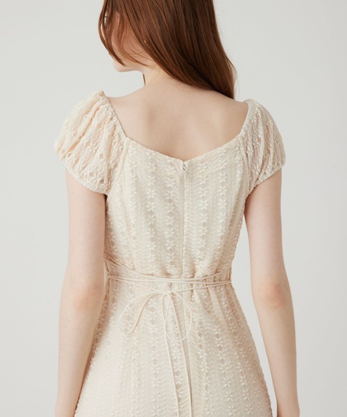 DEICY（デイシー） ワンピース ストレッチレースロングワンピース