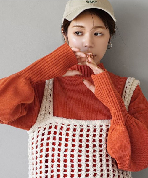 「zootie」 ニットワンピース - ブラック レディース_画像2