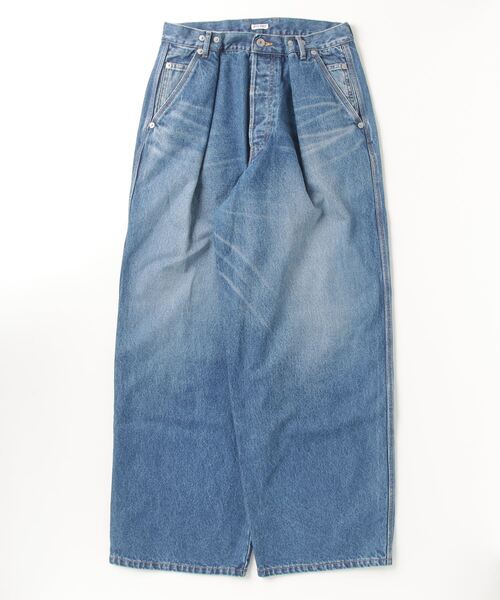 INSCRIRE 　アンスクリア　Denim Tuck Wide Pants INSCRIRE ジーンズ / アンスクリア：Denim Tuck Wide Pants：ID