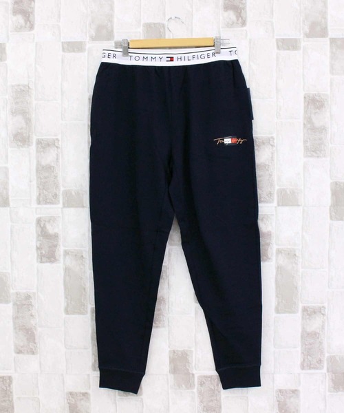 トミー ヒルフィガー ロゴフレンチテリー スウェットパンツ TOMMY HILFIGER スウェットパンツ ジャージ ワンポイントロゴ