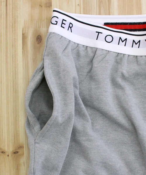 トミー ヒルフィガー ロゴフレンチテリー スウェットパンツ TOMMY HILFIGER スウェットパンツ ジャージ ワンポイントロゴ
