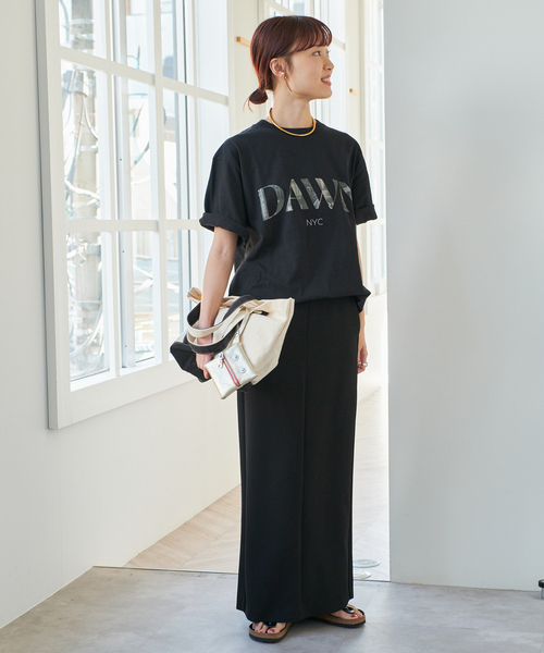 Spick＆Span tシャツ 「追加」ロゴフォトビッグTEE レディース