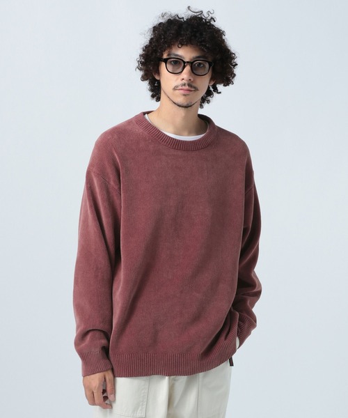 「BAYFLOW」 長袖ニット SMALL イエロー メンズ