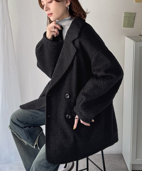 classicalelf(クラシカルエルフ) ピーコート pコート 大人の余裕 classicalelf(クラシカルエルフ) ピーコート pコート 大人の余裕