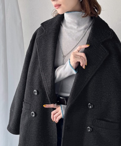 classicalelf ピーコート pコート 大人の余裕、羽織るだけで美しく