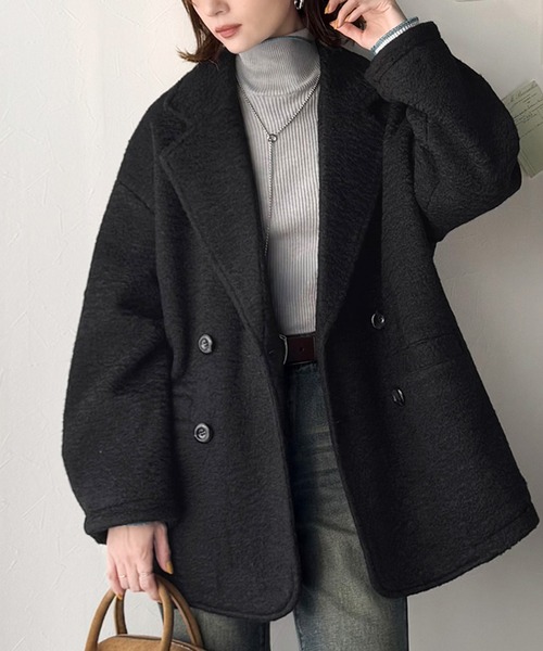 classicalelf（クラシカルエルフ） ピーコート pコート 大人の余裕