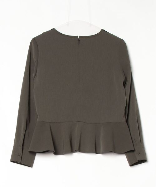 STELLA CIFFON 「STELLA CIFFON」 長袖ブラウス 36 グリーン STELLA CIFFON 「STELLA CIFFON」 長袖ブラウス 36 グリーン