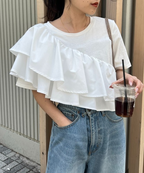 フリル tシャツ（CIAOPANIC TYPY／レディーストップス