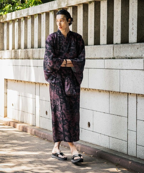 【UNISEX】YUKATA-3SET ハレ 着物・浴衣・和装小物 浴衣 HARE 浴衣 「UNISEX」YUKATA-3SET(HARE) メンズ レディース