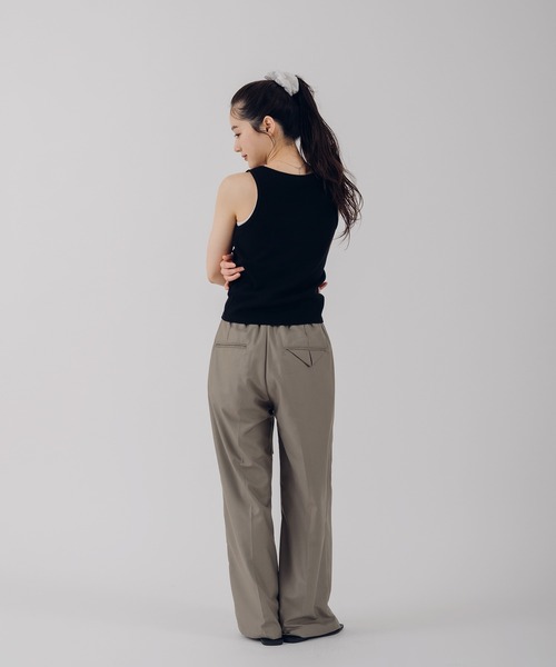 MUHET（ミュエータ） タンクトップ ノースリーブ layered like tank 